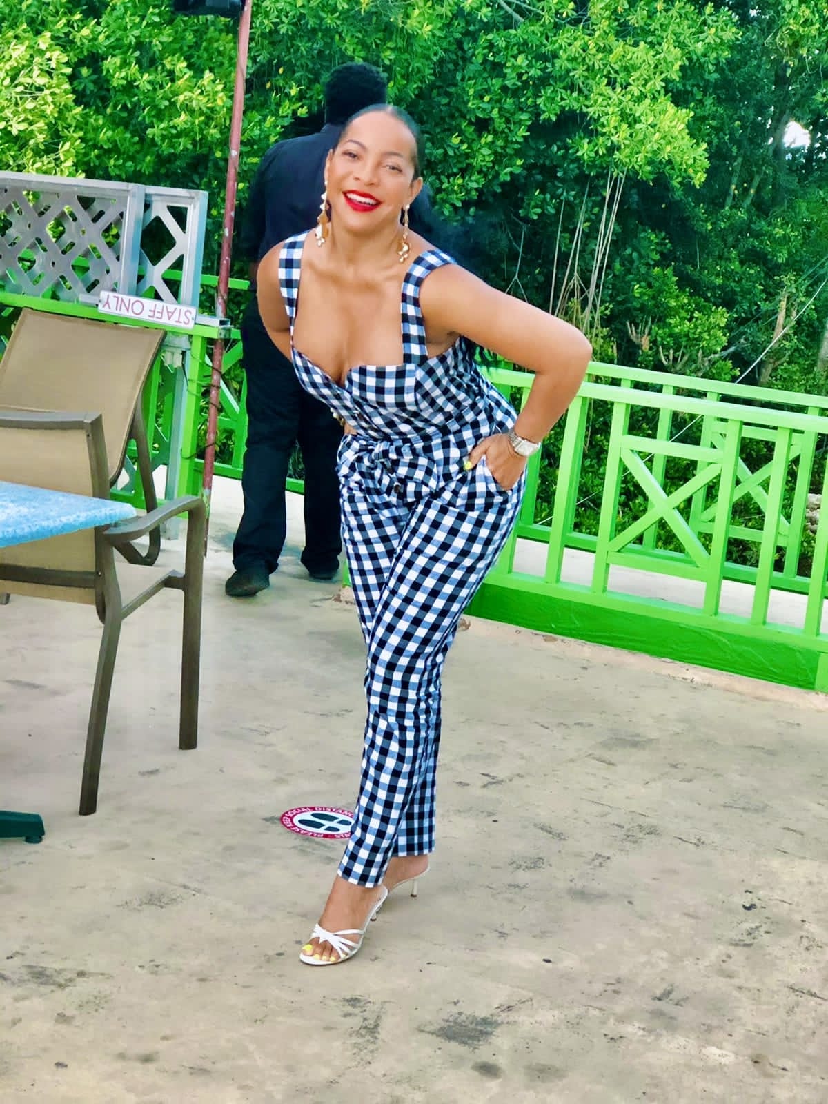 Checkered Jumpsuit