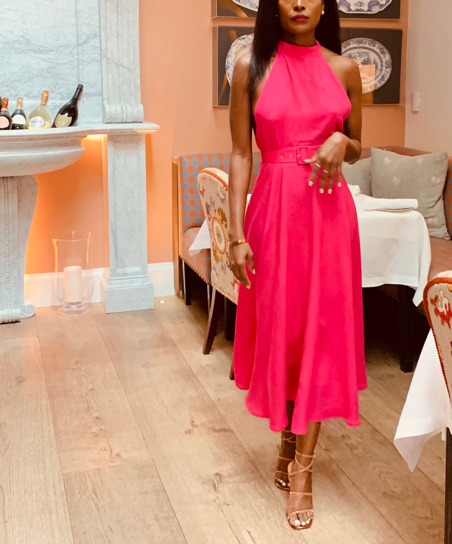 Mellow Magenta Full or Midi Dress