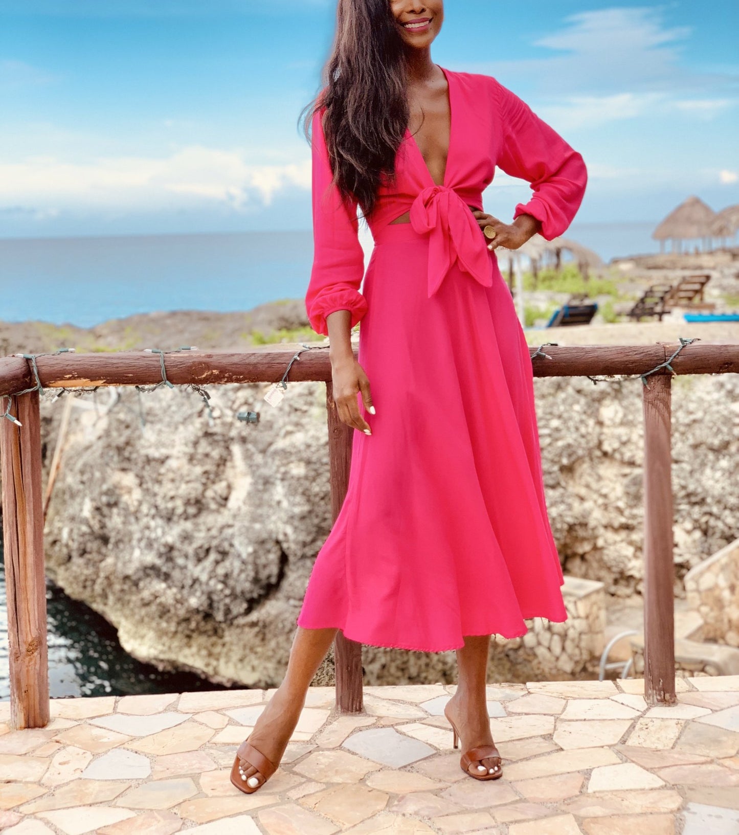 Magenta Midi Set