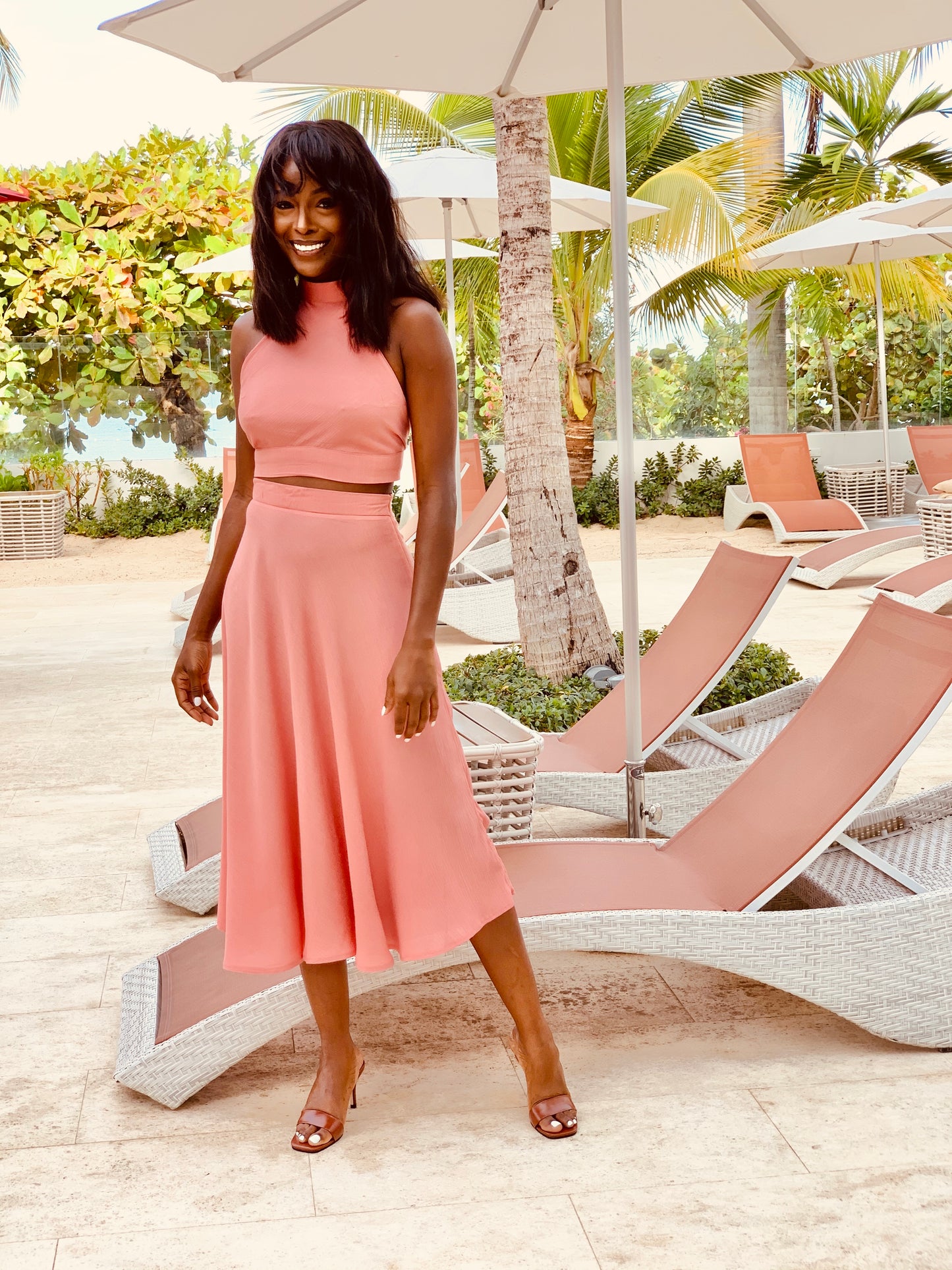 Cool Coral Midi Set