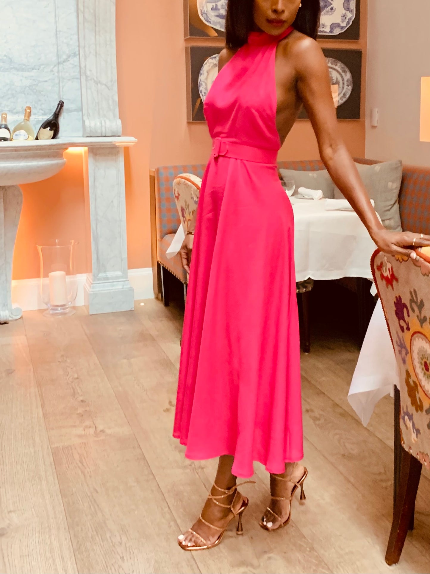 Mellow Magenta Full or Midi Dress