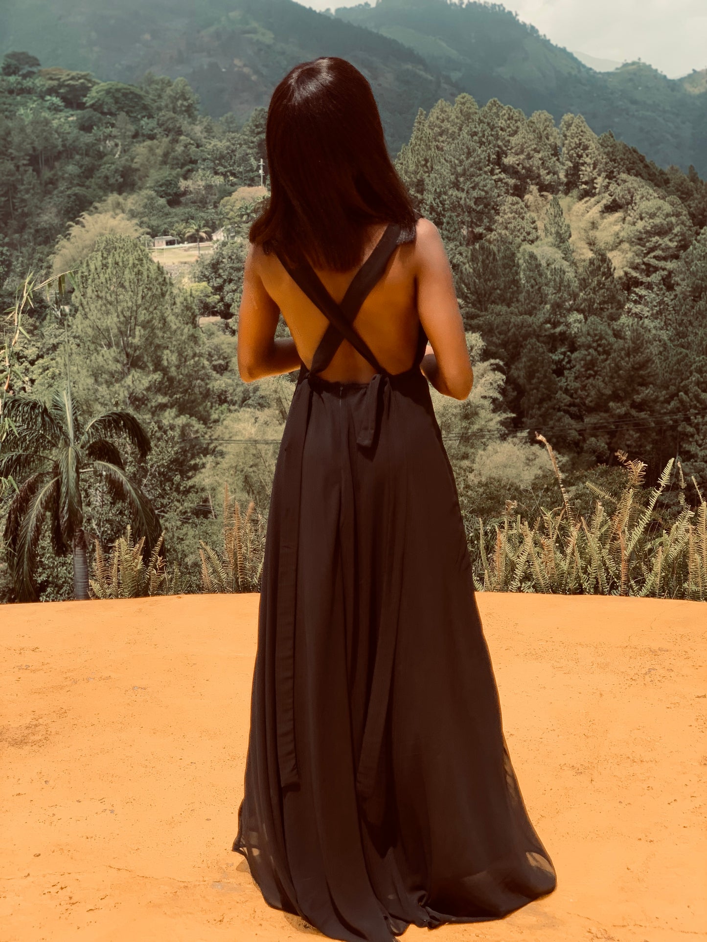 Romance Dress Black