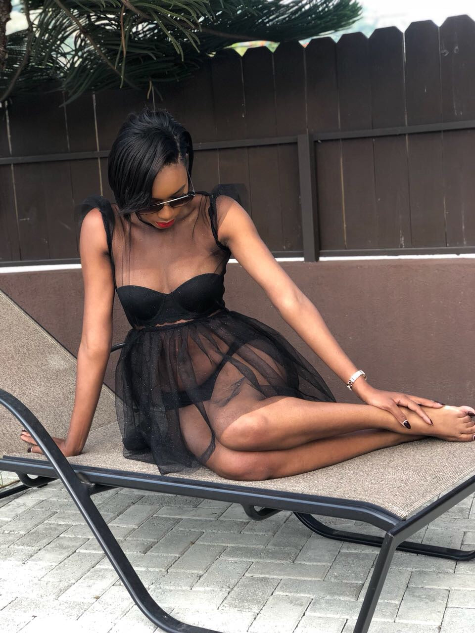 Black Sheer Romance