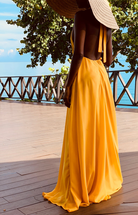 Romance Dress Yellow