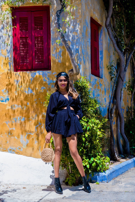 Versatile Bishop and Skort - Black Set