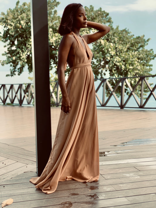 Romance Dress Nude
