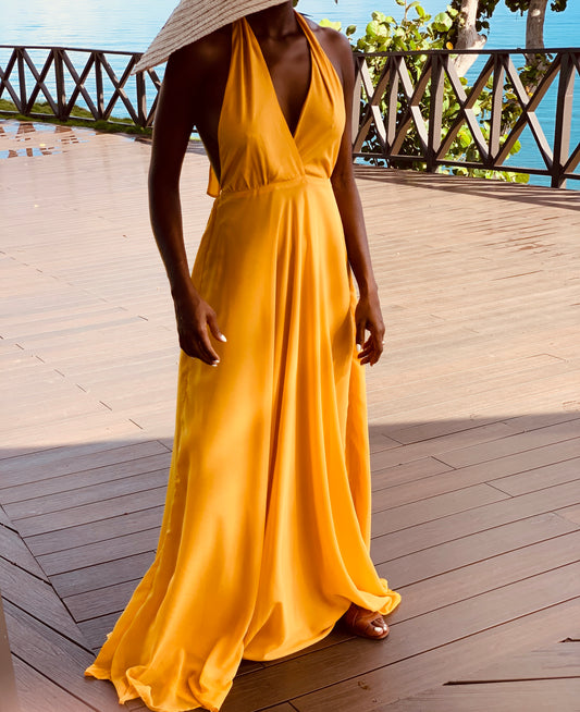 Romance Dress Yellow